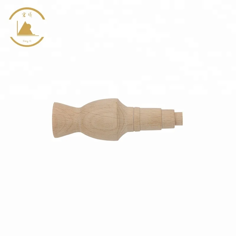 Factory direct fishing stick rod with wooden handle light weight