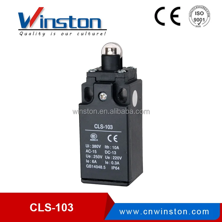
CLS 103 1NO 1NC Steel Roller Plunger Mini Micro Limit Switch for Tower Crane 