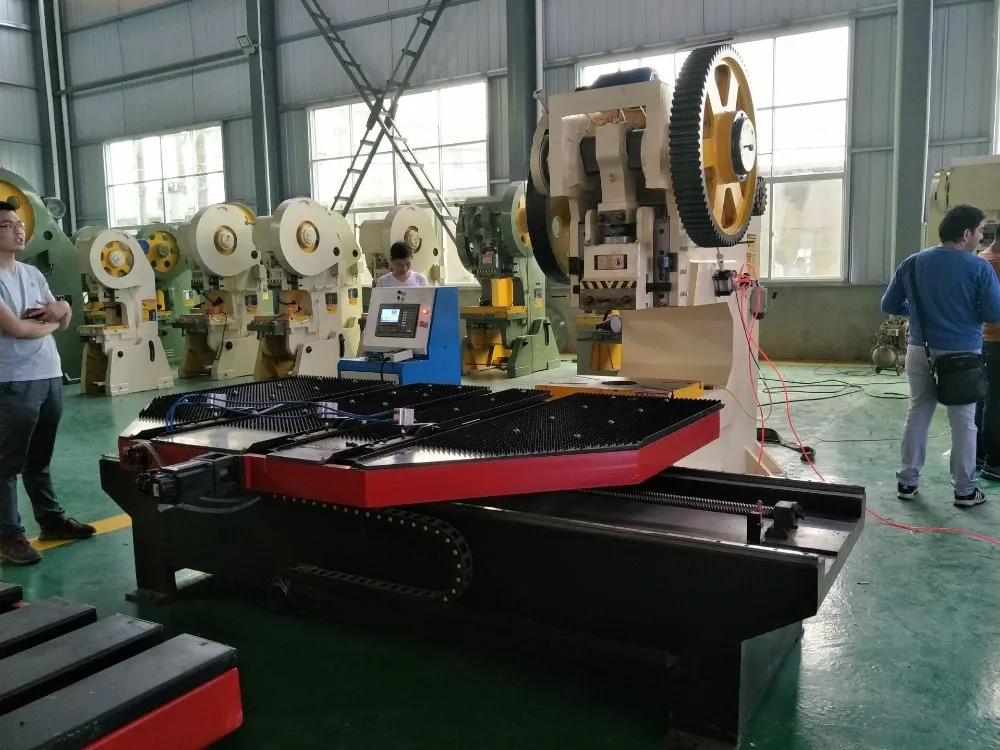Flywheel run J23 Series Mechanical Power Press Punching Machine for sale