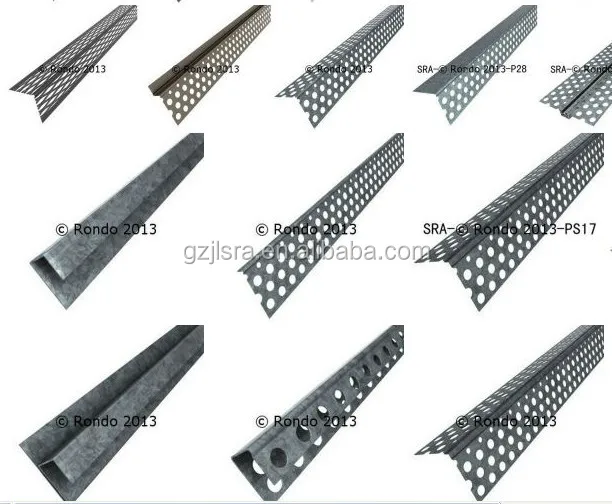 Стальной профиль угловой шарик для гипсокартон системы профиль напольного покрытия