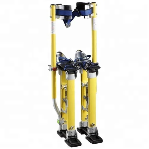 Drywall tools aluminum drywall stilts 15 inch to 23 inch walking stilts for sale