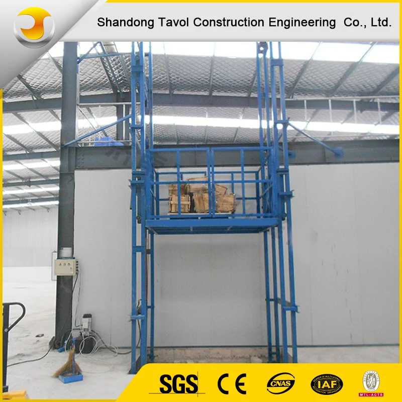 China manufacture elevator guide rail freight elevator with good quality