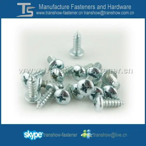 Саморезы с полукруглой головкой Philips