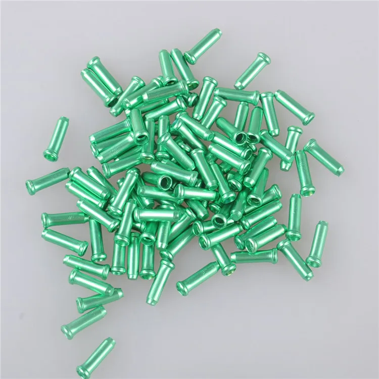 YOUME Aluminum Alloy Cycling Bike Brake Cable Cover Bicycles Derailleur Shift Cable End Bike Inner Wire Casing