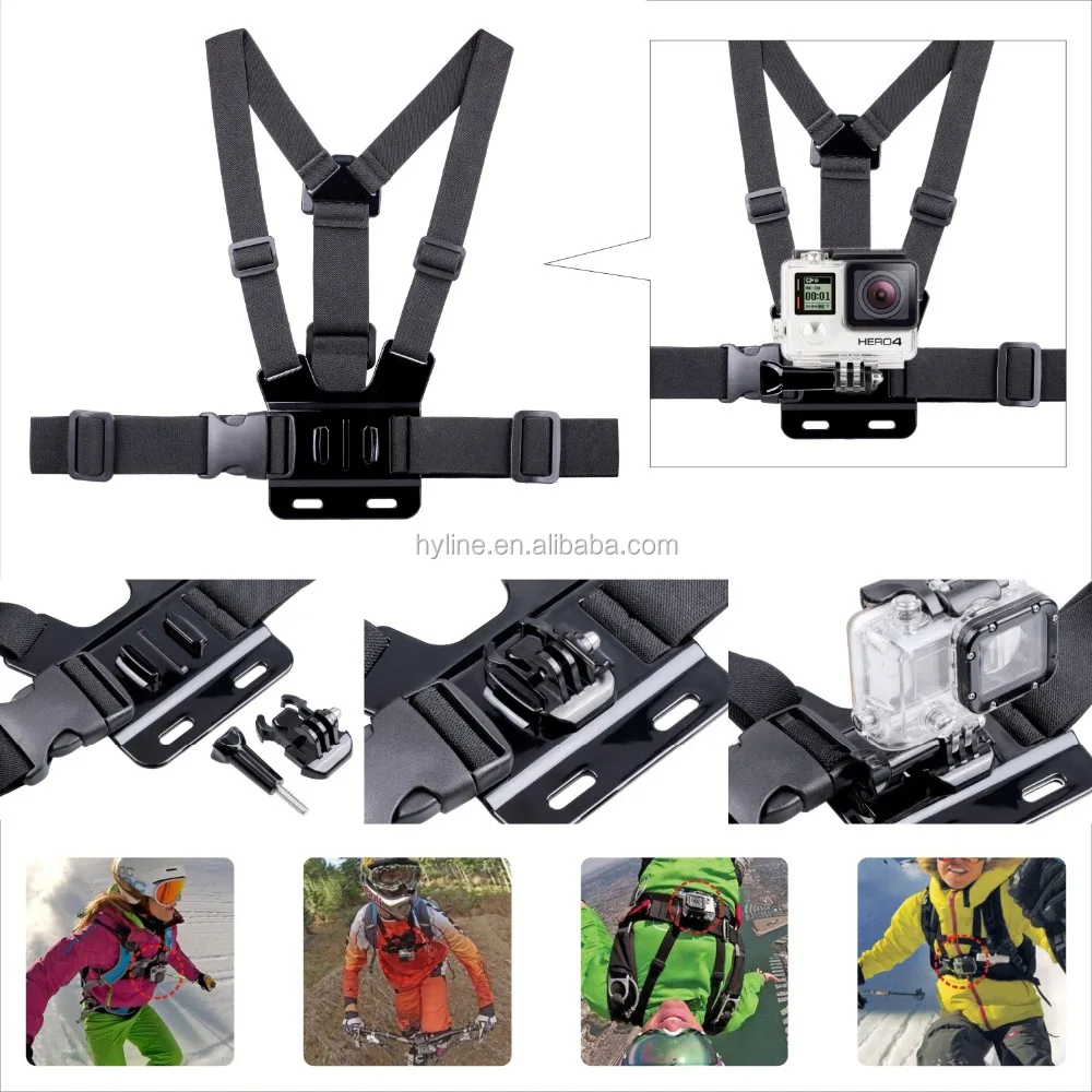 Wholesale Go pro Accessories Set Combo Kit for Gopros 7 6 5 4 3+ 3