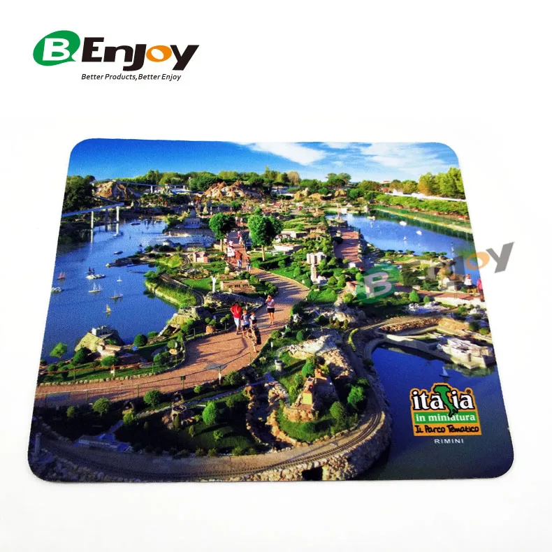 Custom Rubber Mousemat Mouse  Mat Pad with Sublimation Print