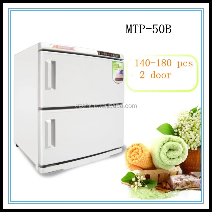 2 door towel disinfection cabinet / restaurant UV towel warmer