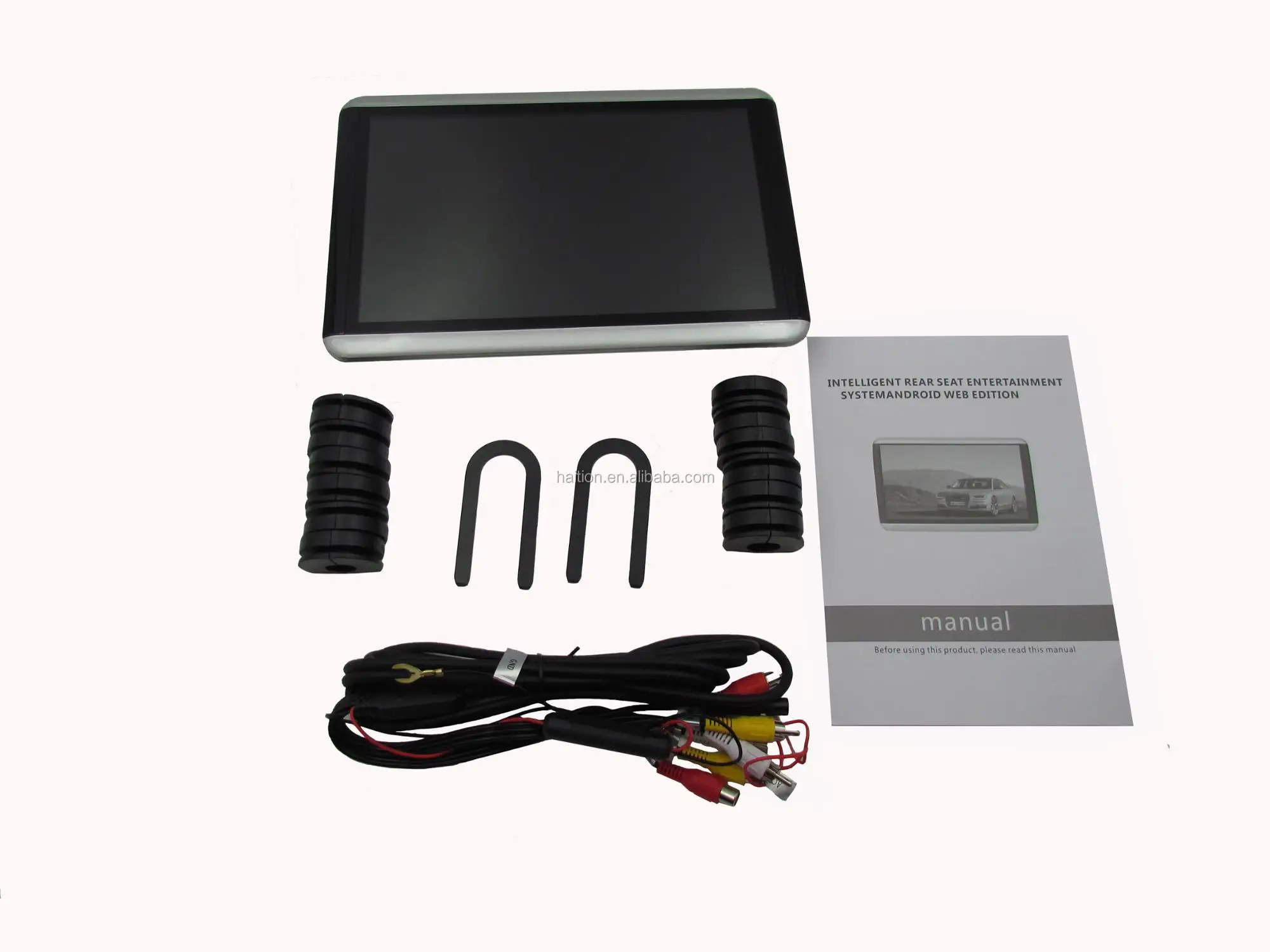 Auto Rear seat entertainment 10.6 inch  android   car headrest monitor