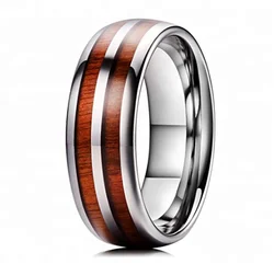 ring Wooden For Men Band  Tungsten Carbide jewelry Set wholesales rings
