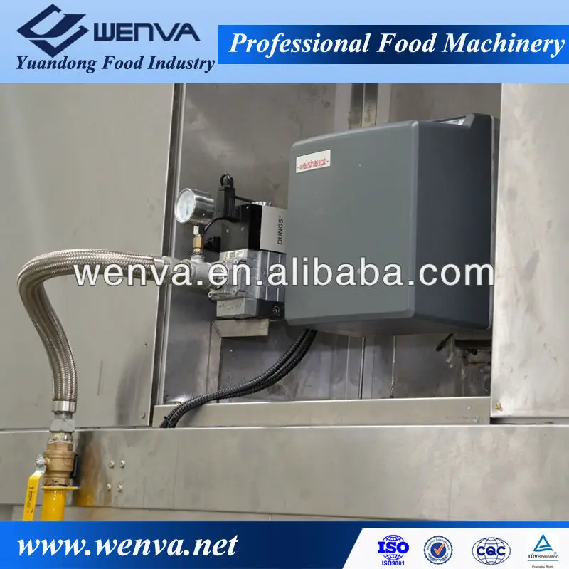 
Hybrid Gas Tunnel Baking Oven For Biscuit Factory 