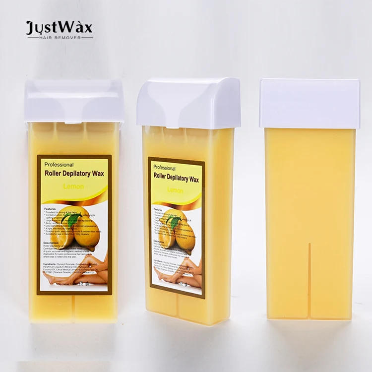 100g Wax Roll Depilatory Cartridge Soft Wax Refill for Hair Removal Wax Strip No Pain