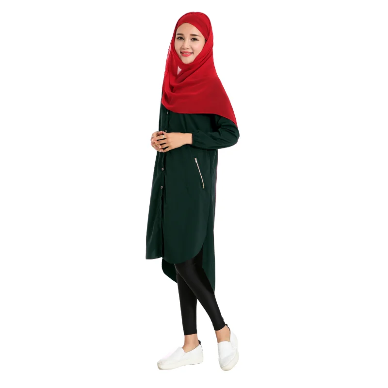 
New model abaya in dubai lslamic long skirts front open muslim maxi abaya dress 