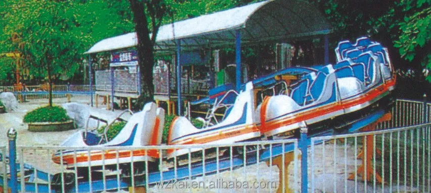 Outdoor Amusement Theme Park Roller Coaster Fairground Fairyland Kids Adults Rides for Fun