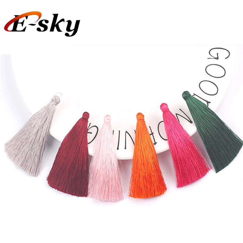 Wholesale cotton silk fringe rayon tassels for making jewelry