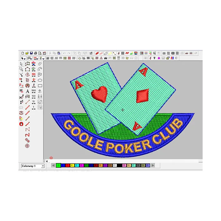 
Senior Designer Cheap High-quality Applique Children Design Custom Embroidery Designs 