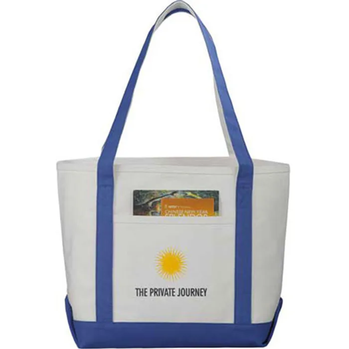 Cotton Boat Totes Personalized Reusable Shopping Tote Bag Wholesale