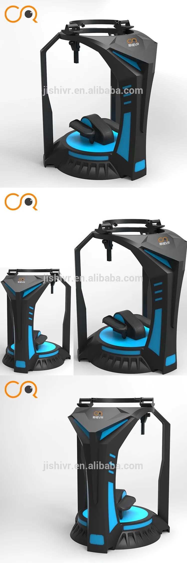 Indoor amusement equipment vr arcade vr treadmill with high vr technology
