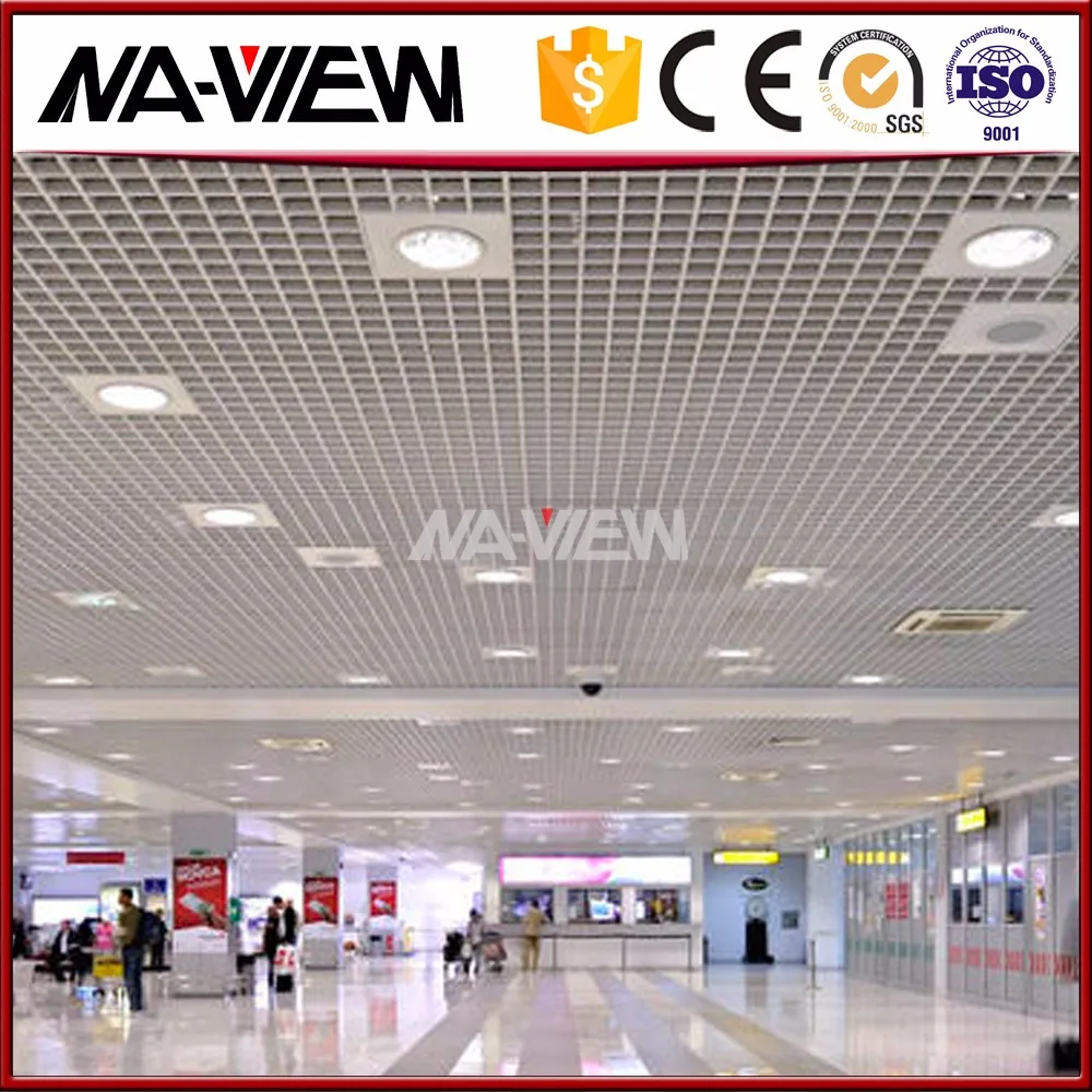 3D Aluminum Roof Shop Open Ceiling System Design