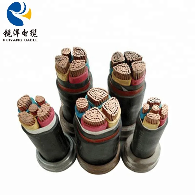 Низкая-дым-галогенные пламени retardance полиолефина обшитый огнестойкость кабель питания