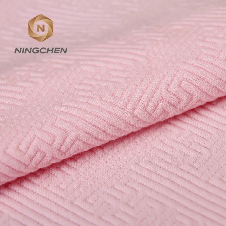 cheap Yarn dyed air layer Fabric for garments/Knit Scuba Air Layer Double Sided Quilted Baby Clothing