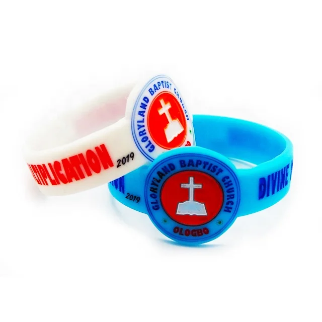 Direct Factory Price Custom Logo Silicone Wristband Business Promotion Silicone Bracelet