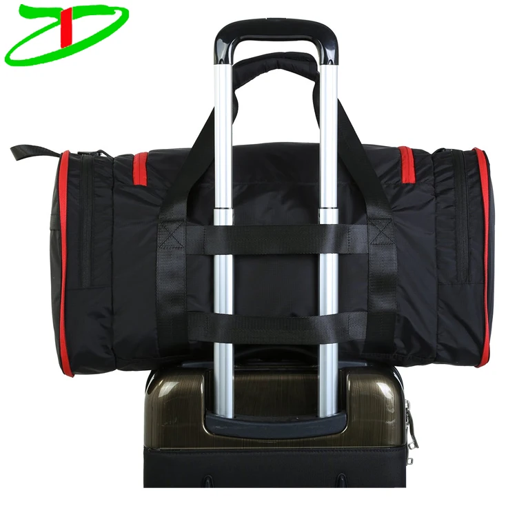 custom waterproof foldable duffel travel bag
