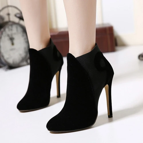 2016 hot selling popular women high heel winter boots PY3976