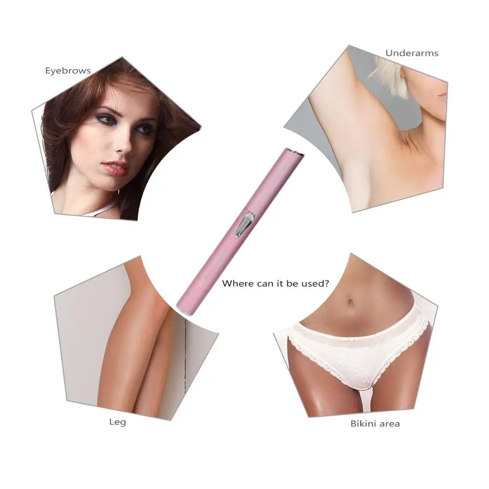 CNAIER electrical AE-812 multi-functions eyebrow trimmer mini lady eyebrow hair shaver