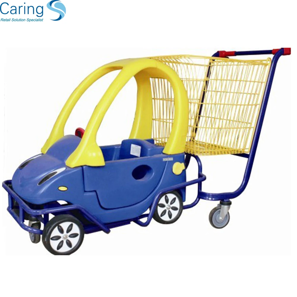 kids shopping trolley/supermarket toy car shopping trolley/cart