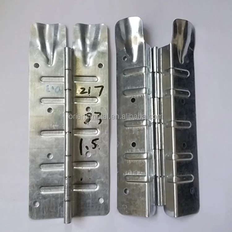 217 83 1.5mm Galvanized steel Pallet Collar Hinges with Rivet