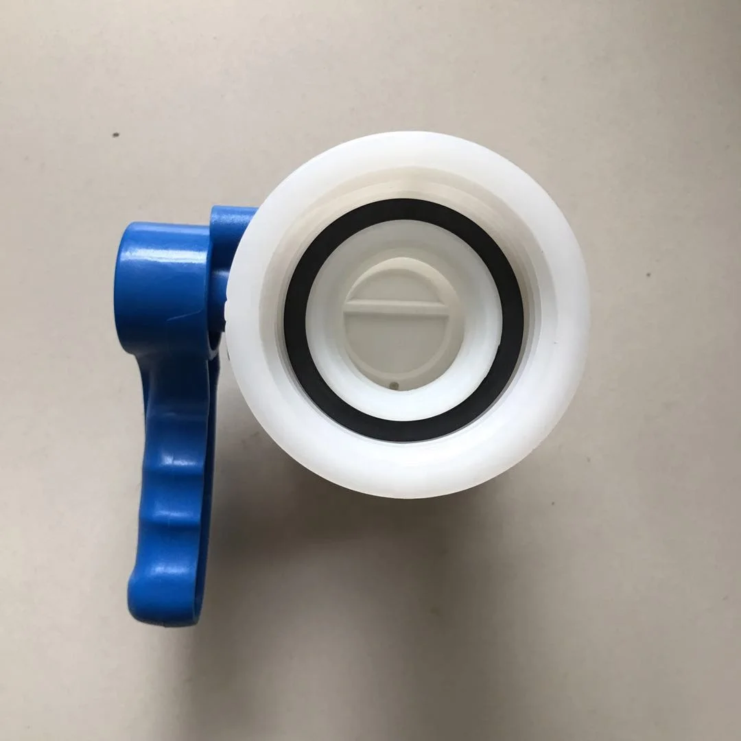 
2021 HOT SALE high quality DN40(62mm) or DN50(75mm) butterfly valve for IBC tank IBC container 