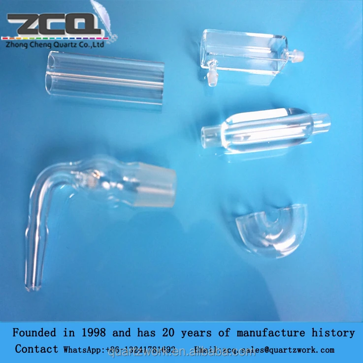  Кварцевая коническая колба со стеклянной пробкой