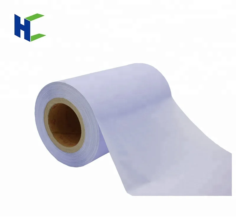 Hot sell raw material non breathable laser pe film for sanitary napkin