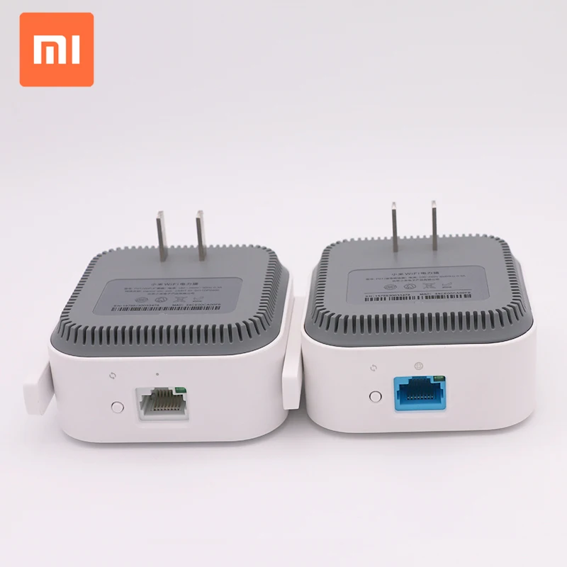 
Original Xiaomi Wifi Electric Cat Wireless Range Extender Signal Amplifier Powerline Adapter Work Mi home APP 