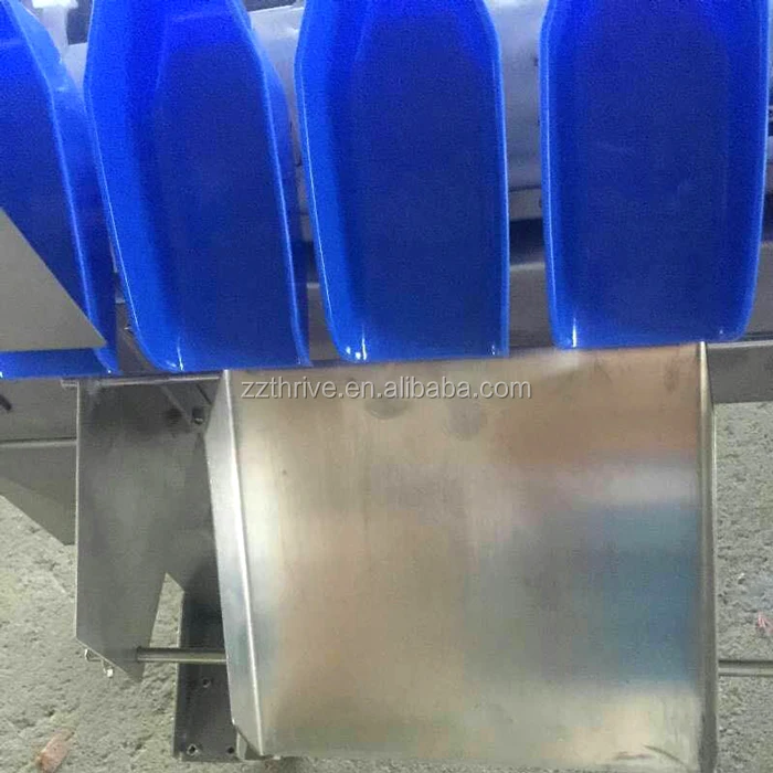 High efficiency chicken feet/claw/toe sorting machine durian fruit seafood sorting equipment