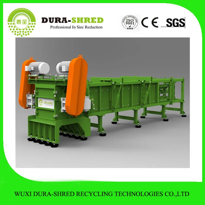 Taiquan Plastic Recycling Line Automatic shredder plastic household machine
