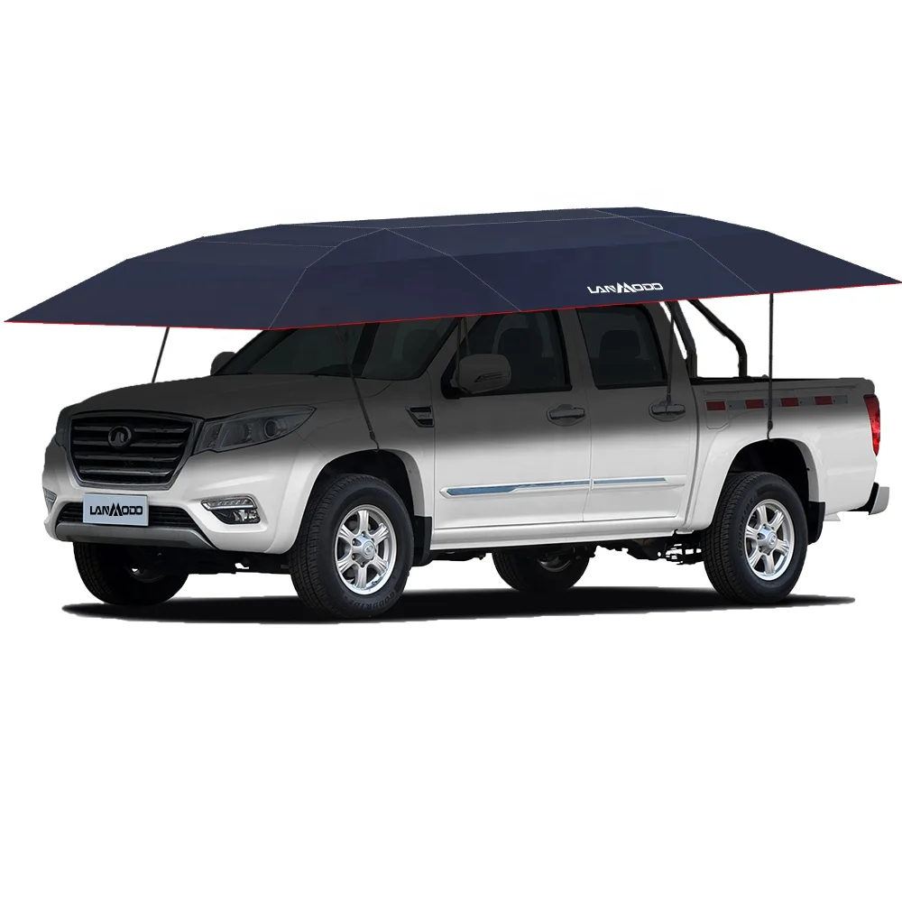 
Lanmodo folded 4.8 M shelter for car automatic portable garage hail protection car umbrella 