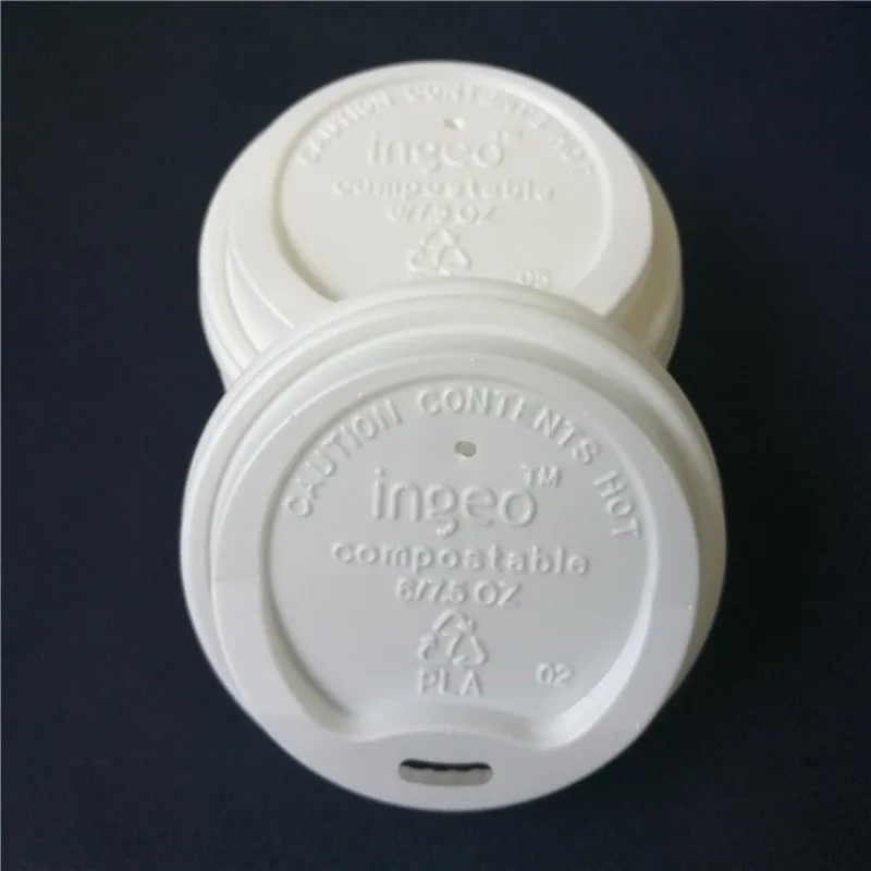 70 MM China cheap PLA coffee lids
