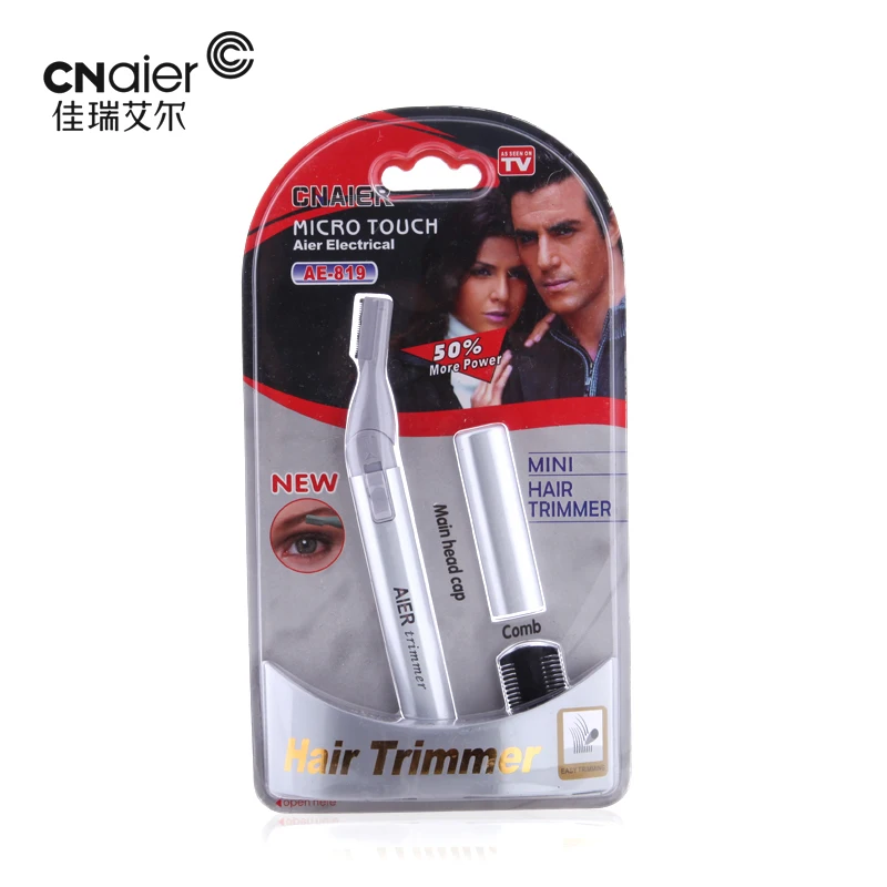 CNAIER AE-819 amazon top sell Hair Trimmer Lady Electric eyebrow Trimmer eyebrow hair remover trimmer