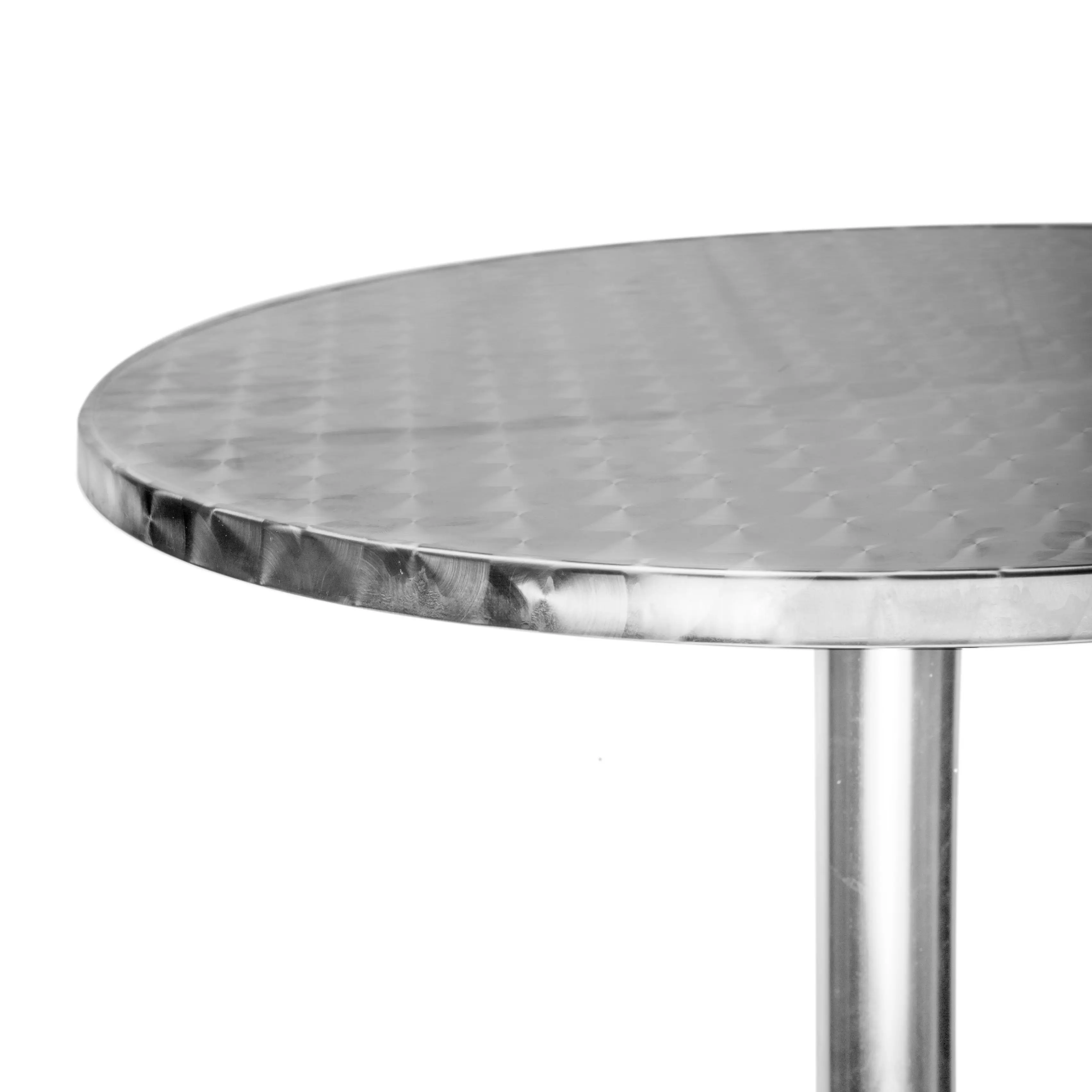 
Dia60*110CM Round Height-adjustable Aluminum cocktail bar table 