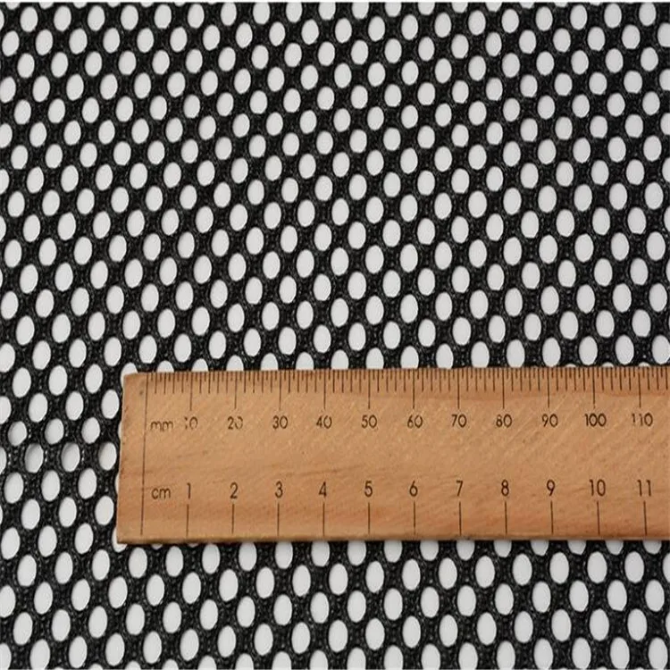 Wholesale 100% polyester air mesh fabric for hats sports wear cheap price handmade DIY fleece fabric