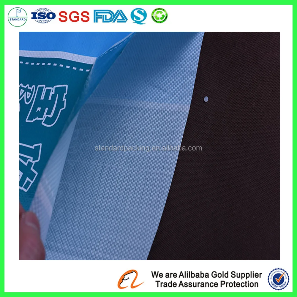 Пользовательские Пищевой БОПП в упаковке bag