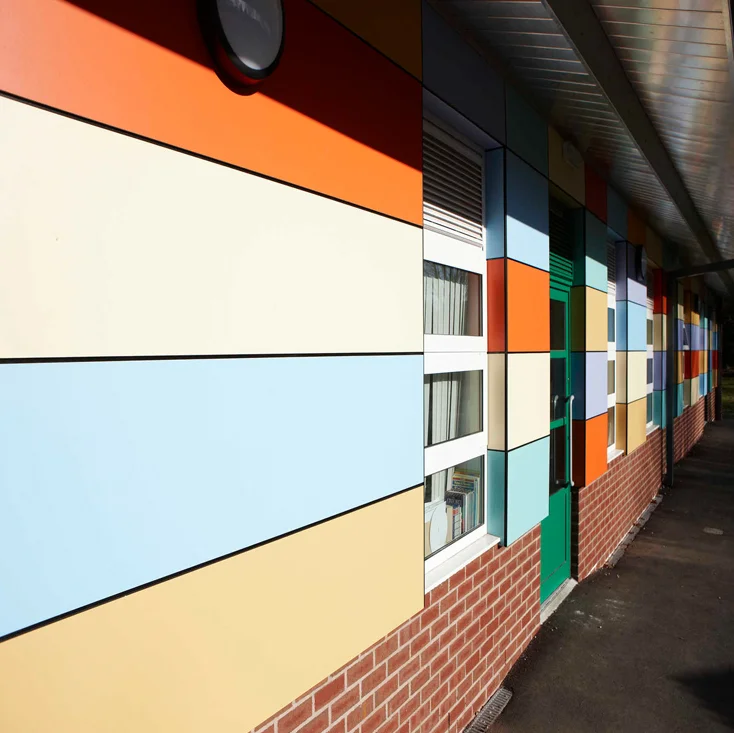 phenolic compact hpl exterior facade paneling sheet