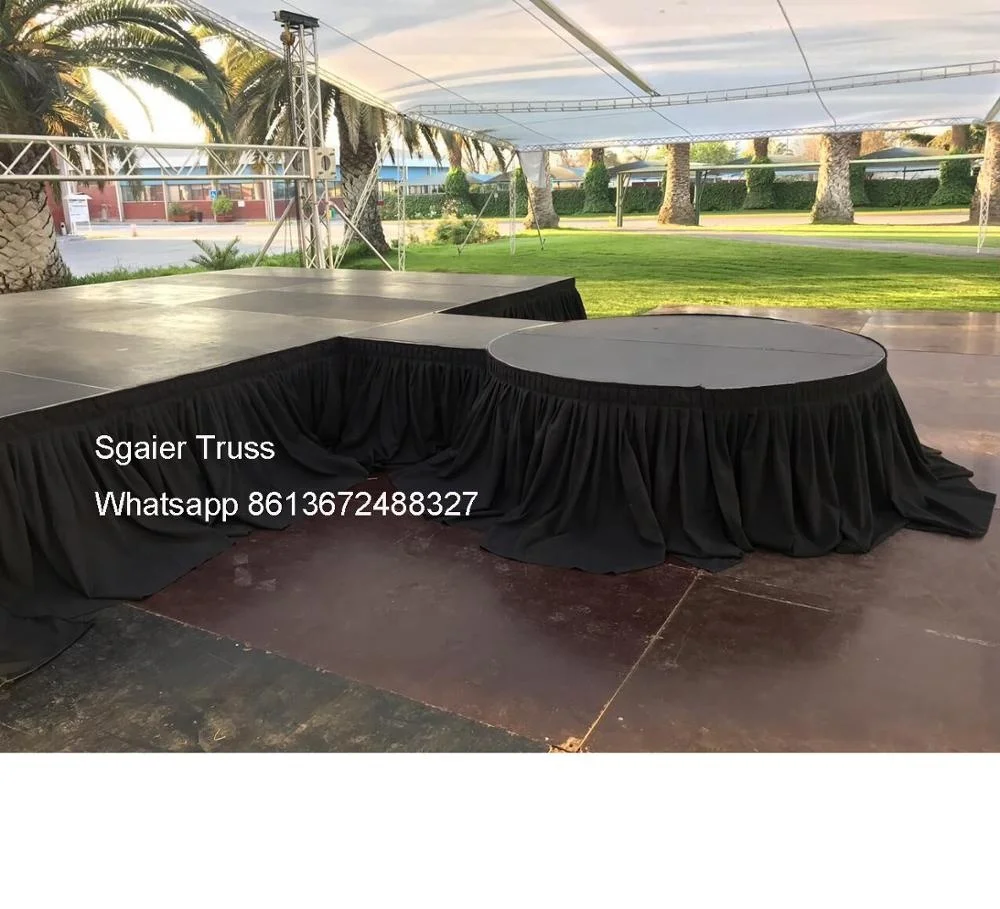 Round Stage Platform Aluminum Truss Stage