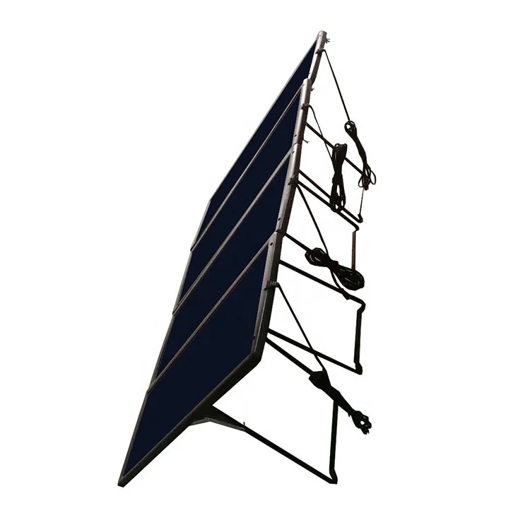 100W amorphous home solar power system solar water pump use solar panel with solar inverter charge for home or camping use