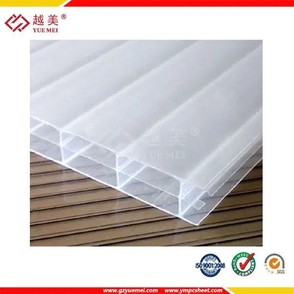 yuemei High Quality Blue 6mm Polycarbonate Sheets for Car Sunshade