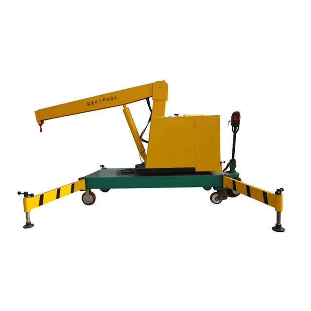 high configuration portable mini crane hoist different 500kg and 1t 2t hydraulic floor others intelligent crane