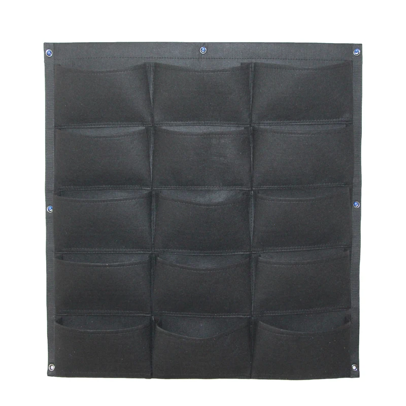Green wall felt fabric vertical garden planter bags