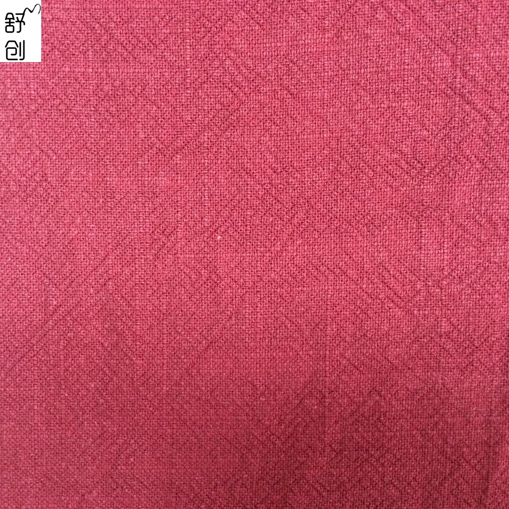 Heavy linen viscose blend fabric for man business suit