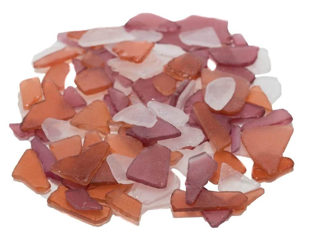 
Light Color Mix Decor Glass Pieces for Beach Crafts, Mosaic, Vase Filling and Table Scatter 